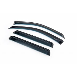 Logu vēja deflektori (4 gab., HIC) Jeep Grand Cherokee WK 2004–2010 foto 1
