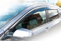 Honda CRV 2017–2022 Logu vēja deflektori ar hromētu līsti (4 gab., HIC) foto 1