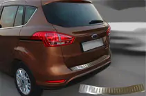 Ford B-Max 2012–2017 Aizmugurējā bufera uzlika OmsaLine (nerūs.) foto 1