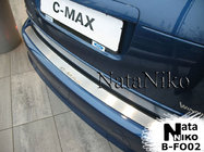 Ford C-Max/Grand C-Max 2010–2019 Aizmugurējā bampera uzlika Nataniko (nerūsējošais tērauds) C-Max foto 1