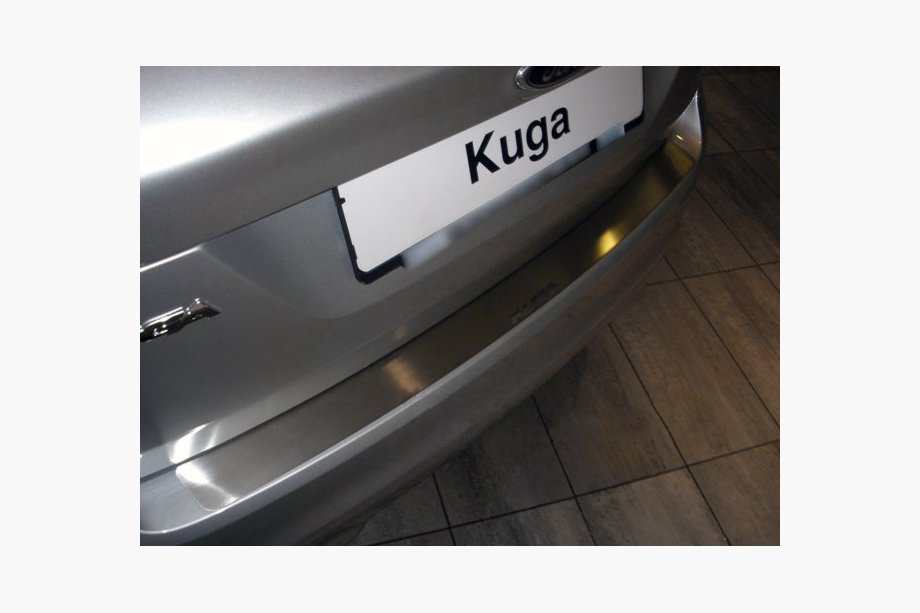 Ford Kuga 2008–2013 Natanika aizmugurējā bufera aizsarguzlika (nerūsējošais tērauds) Image