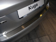 Ford Kuga 2008–2013 Natanika aizmugurējā bufera aizsarguzlika (nerūsējošais tērauds) foto 1