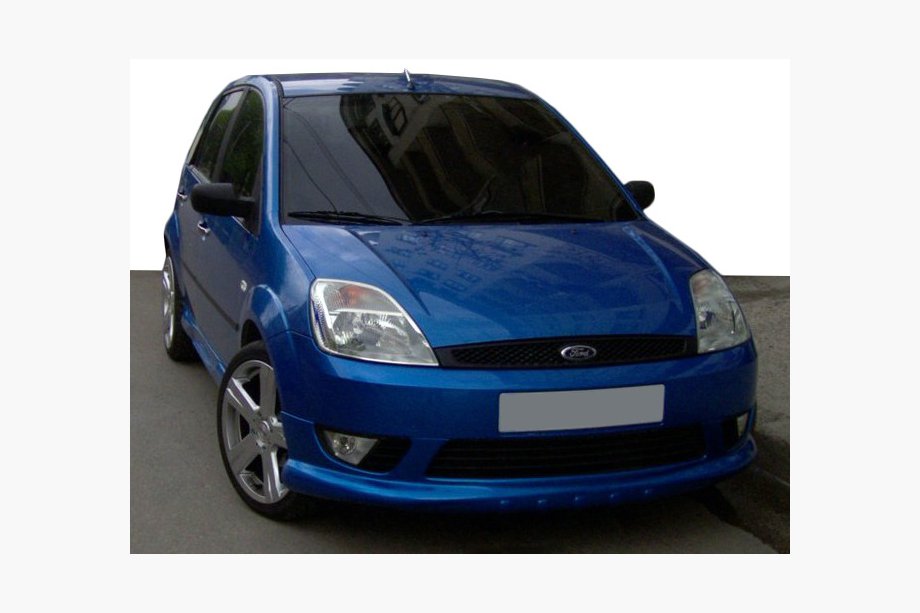 Ford Fiesta 2002–2008 Priekšējā bampera lūpa 2002-2005 (uzlika, krāsošanai) Image