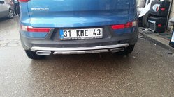 Kia Sportage 2010–2015 Aizmugurējais difuzors Niken V1 (plastmasa) foto 4