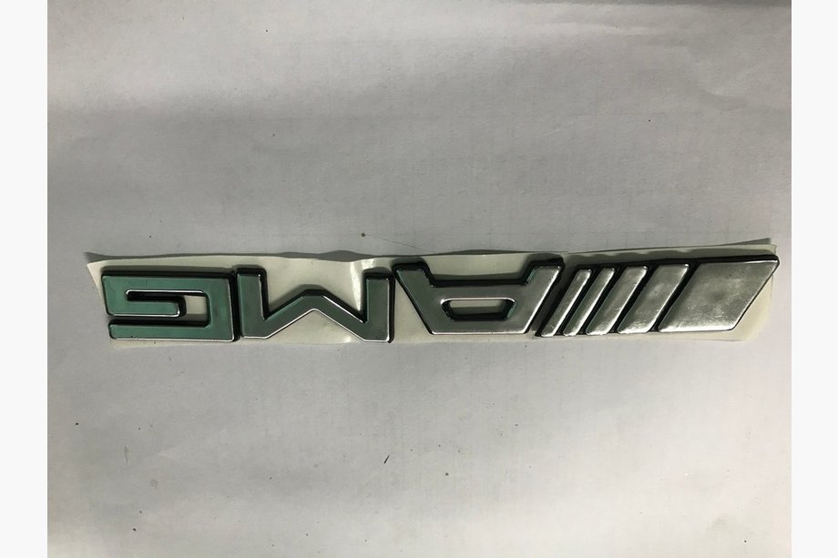 Mercedes A-slass W168 1997–2004 AMG uzraksts 18 cm x 2 cm (Turcija) Image