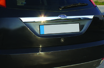 Ford Focus I 1998–2005 Līste virs numura zīmes (HB, nerūsējošais tērauds) foto 1
