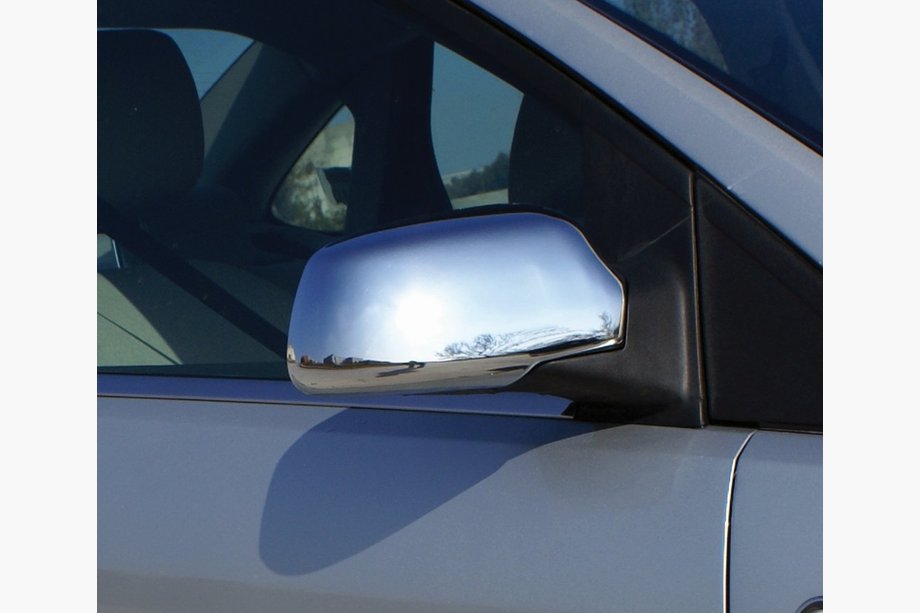 Ford Focus II 2005–2008 Hromētas spoguļu uzlikas (2 gab., plastmasa) Image