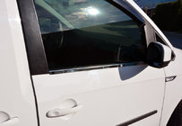Volkswagen Caddy 2015–2020 Logu apdares līstes (2 gab., nerūsējošais tērauds) Carmos - turku teras foto 1