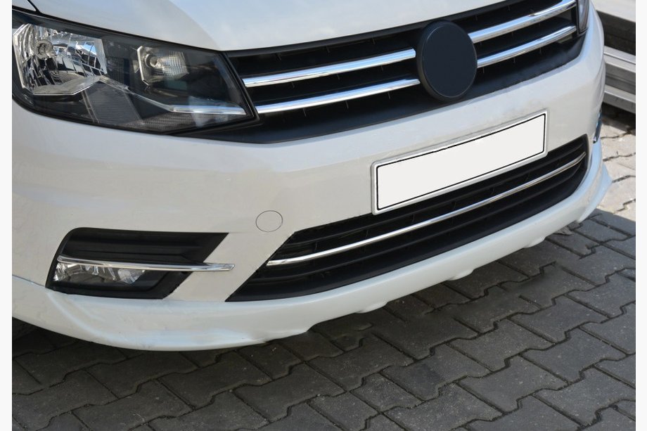 Volkswagen Caddy 2015–2020 Bampera aizsarguzlikas (3 gab., nerūsējošais tērauds) Image