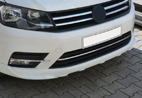 Volkswagen Caddy 2015–2020 Bampera aizsarguzlikas (3 gab., nerūsējošais tērauds) foto 1