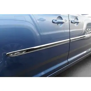 Molding līstu uzlikas (īsā bāze, 4 gab., nerūsējošais tērauds) Volkswagen Caddy 2015–2020 foto 1