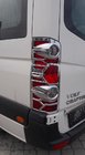 Volkswagen Crafter 2006–2016 Aizmugurējo lukturu uzlikas (2 gab., plastmasa) foto 2