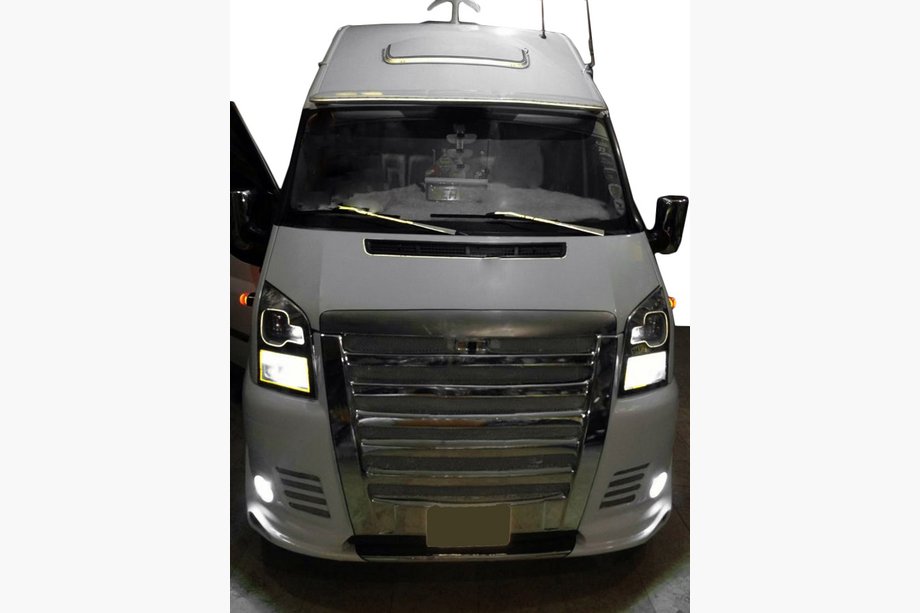 Ford Transit 2000–2014 Priekšējais bamperis (USA stils) Image