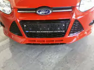 Ford Focus III 2011–2017 Priekšējā bampera lūpas uzlika 2011-2014 (krāsošanai) foto 1