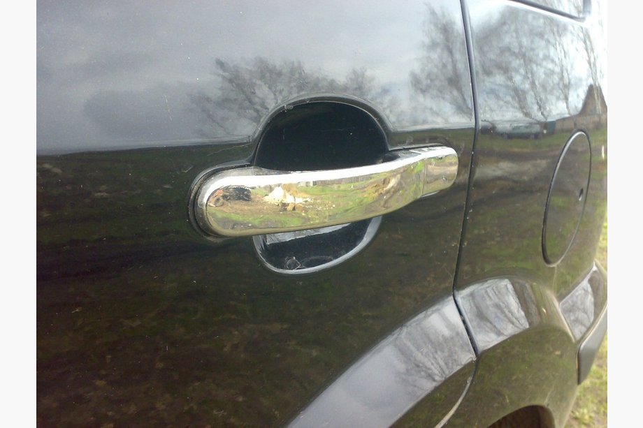 Ford Fiesta 2002–2008 Durvju rokturu uzlikas (4 gab., nerūs.) OmsaLine – itāļu nerūsējošais tērauds Foto 4