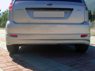 Ford Fiesta 2002–2008 Aizmugurējais bamperis 2002-2005 (uzlika, krāsošanai) foto 1