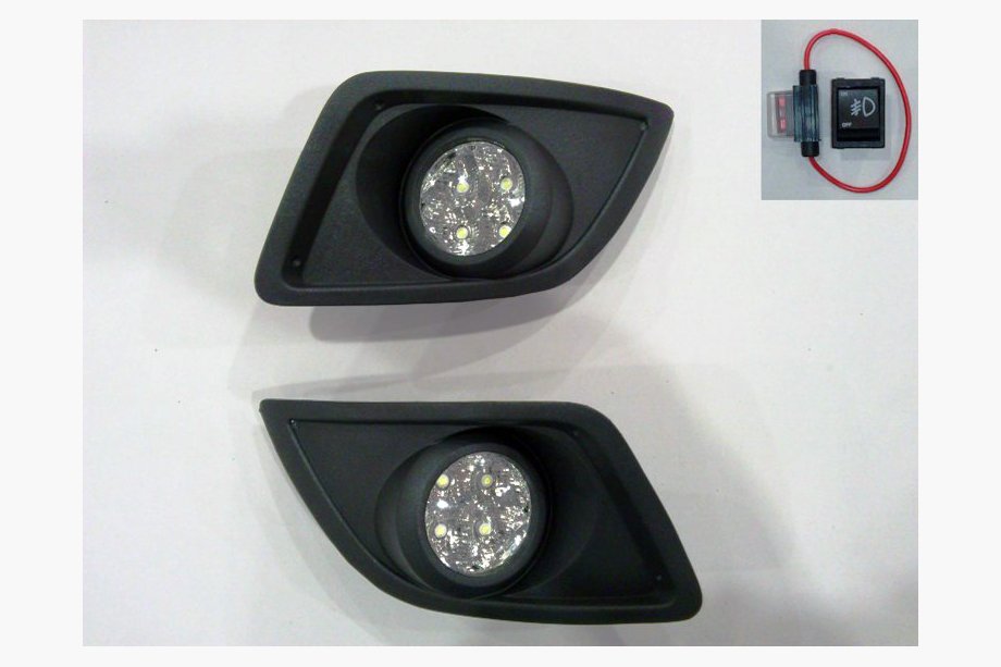 Ford Fiesta 2002–2008 LED miglas lukturi 2006-2008 Image