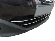 Nissan Qashqai 2010–2014 Līstes apakšējai radiatora restei (2 gab., nerūsējošais tērauds) foto 7