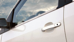 Ford Fusion 2002–2012 Durvju rokturu uzlikas (4 gab., nerūs.) OmsaLine – itāļu nerūsējošais tērauds foto 1