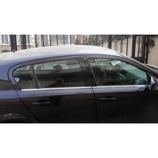 Ārējās logu apmales no nerūsējošā tērauda Opel Astra H 2004–2013 foto 4