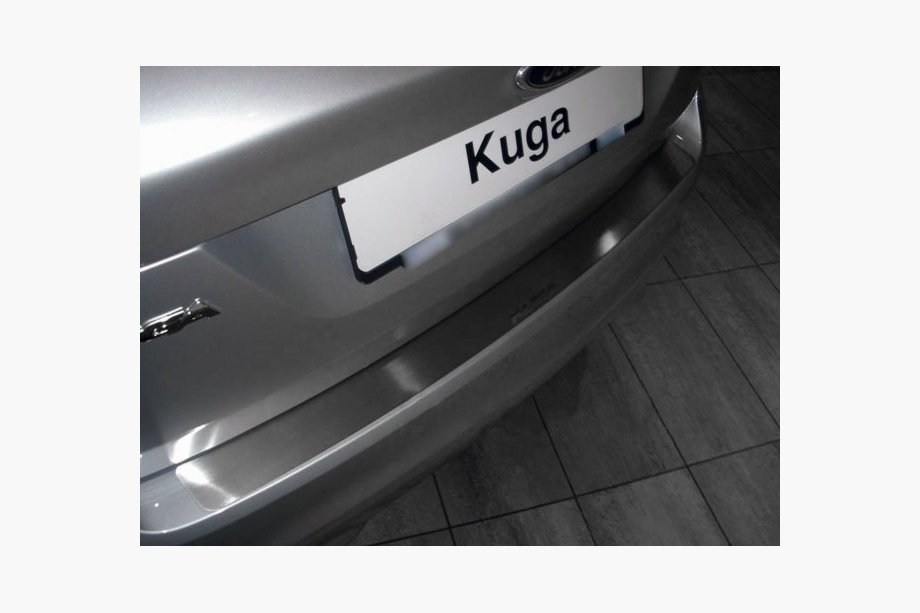 Ford Kuga 2008–2013 Natanika aizmugurējā bufera aizsarguzlika (nerūsējošais tērauds) Image
