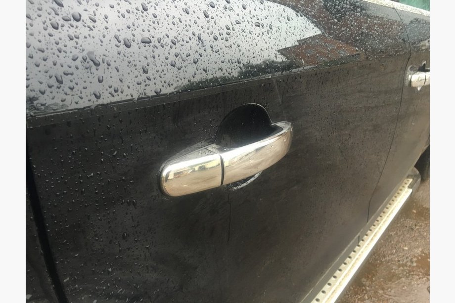 Ford Galaxy 2007–2015 Durvju rokturu uzlikas (4 gab., nerūs.) OmsaLine – itāļu nerūsējošais tērauds Foto 2