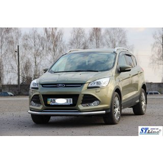 Priekšējais aizsargstienis ST008 (nerūsējošais tērauds) foto 2