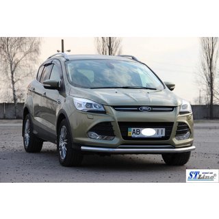 Priekšējais aizsargstienis ST008 (nerūsējošais tērauds) foto 4