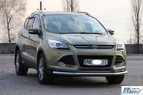 Ford Kuga/Escape 2013–2019 Priekšējais aizsargstienis ST008 (nerūsējošais tērauds) 60 mm foto 4