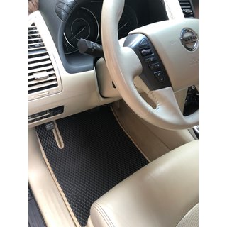 Salona paklāji 3 rindas (EVA, melni) Nissan Armada 2016–2024 foto 1