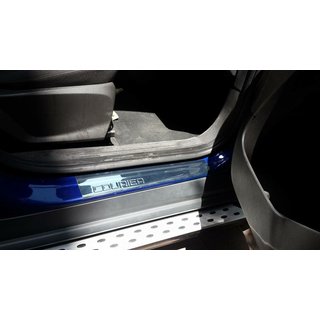 Durvju sliekšņu uzlikas OmsaLine (4 gab., nerūsējošais tērauds) Ford Courier 2014–2023 foto 2