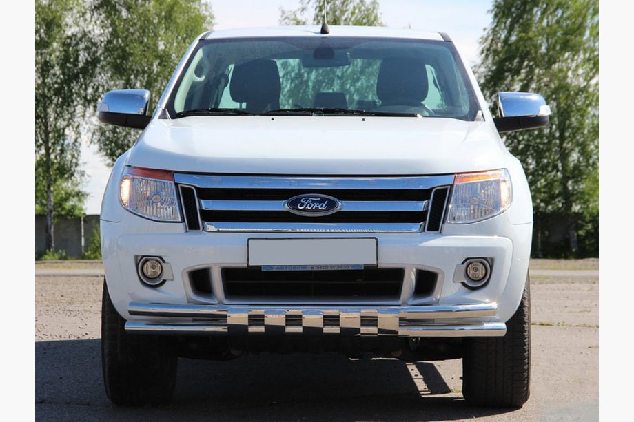 Ford Ranger 2011–2022 Priekšējais aizsargstienis ST016 (nerūsējošais tērauds) Image