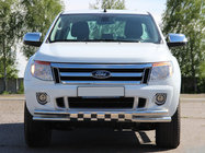Ford Ranger 2011–2022 Priekšējais aizsargstienis ST016 (nerūsējošais tērauds) foto 1