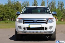 Ford Ranger 2011–2022 Priekšējais aizsargstienis ST016 (nerūsējošais tērauds) foto 5