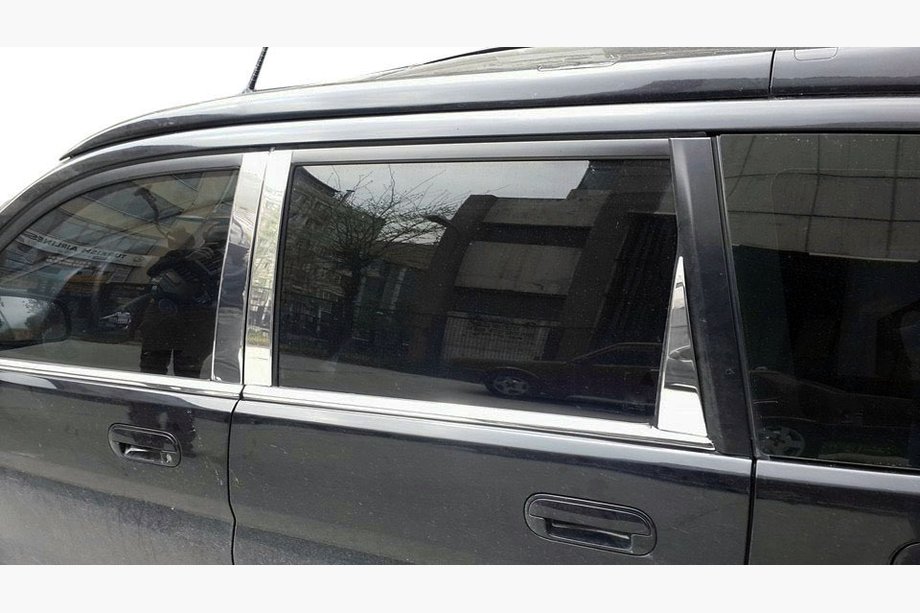 Honda HR-V 1998–2006 Durvju statņu moldingi (nerūsējošais tērauds) Image