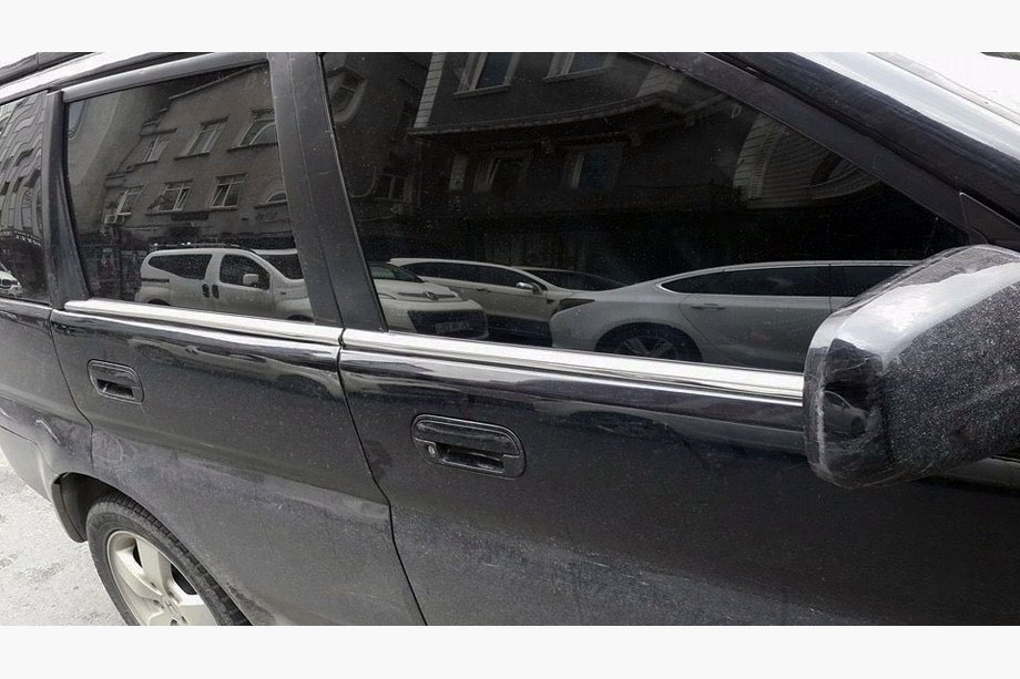 Honda HR-V 1998–2006 Logu apmales līstes (4 gab., nerūsējošais tērauds) Image