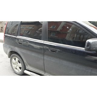 Logu apmales līstes (4 gab., nerūsējošais tērauds) Honda HR-V 1998–2006 foto 2