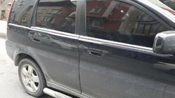 Honda HR-V 1998–2006 Logu apmales līstes (4 gab., nerūsējošais tērauds) foto 2