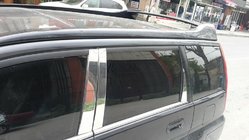 Honda HR-V 1998–2006 Durvju statņu moldingi (nerūsējošais tērauds) foto 4