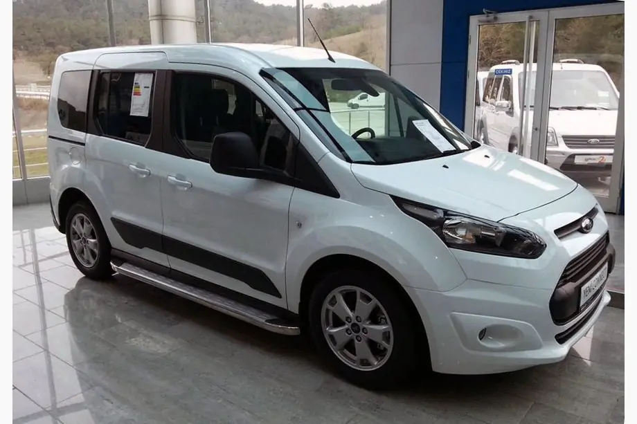 Ford Connect 2014–2021 Sānu sliekšņi Ms-Line (2 gab., alumīnija) Image