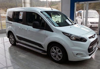 Ford Connect 2014–2021 Sānu sliekšņi Ms-Line (2 gab., alumīnija) Maxi riteņu bāze foto 1