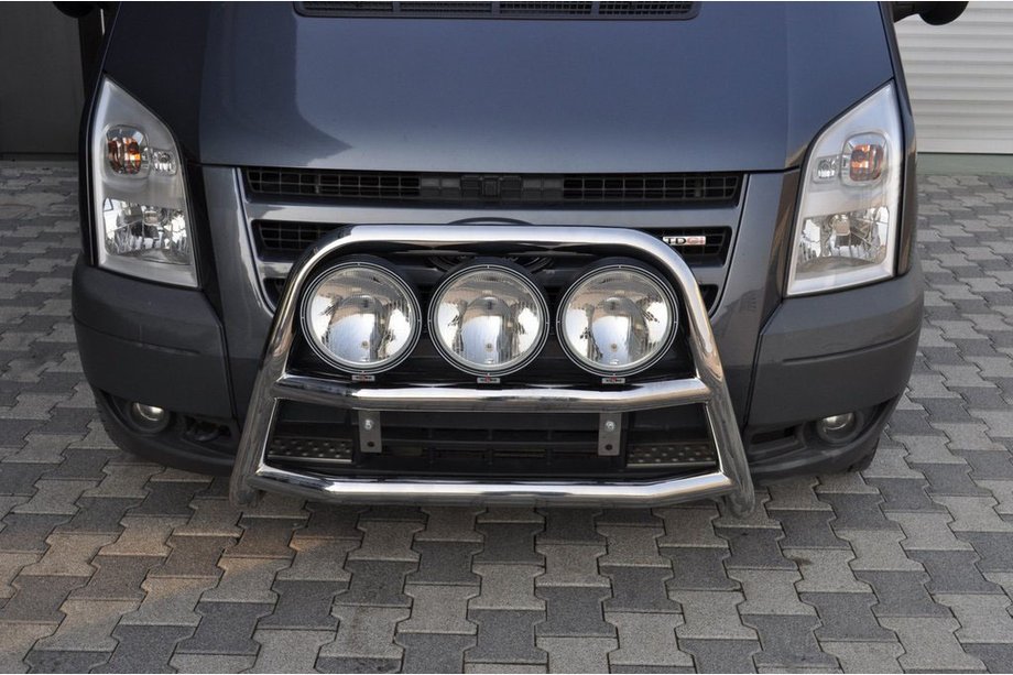 Ford Transit 2000–2014 Bullbar WT018 (2006-2014, nerūsējošais tērauds) Image