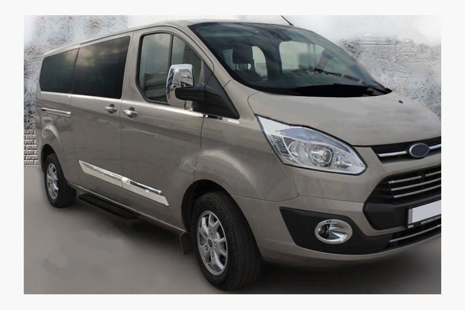 Ford Custom 2013–2022 Durvju moldingi OmsaLine (5 gab., nerūsējošais tērauds) Image