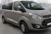 Ford Custom 2013–2022 Durvju moldingi OmsaLine (5 gab., nerūsējošais tērauds) foto 1