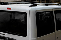 Ford Connect 2006–2009 (Skyline) Jumta reliņi hromēti (plastmasas kāja) foto 1