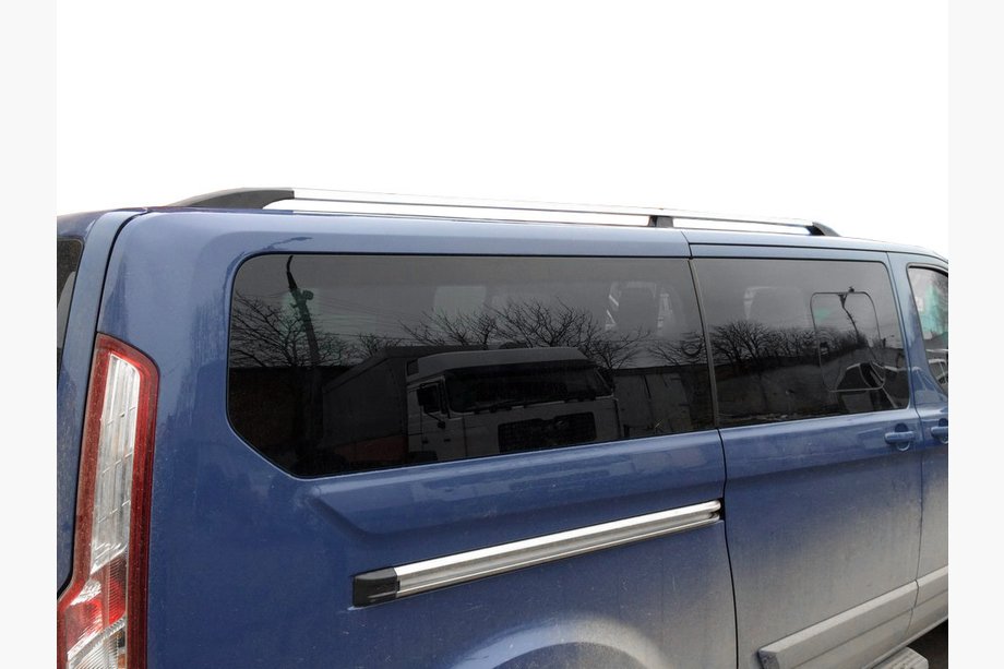 Ford Custom 2013–2022 IZPĀRDOŠANA!!! Jumta reliņi pelēks metālisks Image