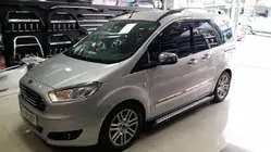 Ford Courier 2014–2023 Spoguļu hroma uzlikas (2 gab., plastmasa) foto 8