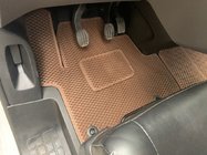Citroen Jumpy/Dispatch 2017– EVA auto salona paklājiņi (2 gab., ķieģeļu krāsa) 1+1 foto 2