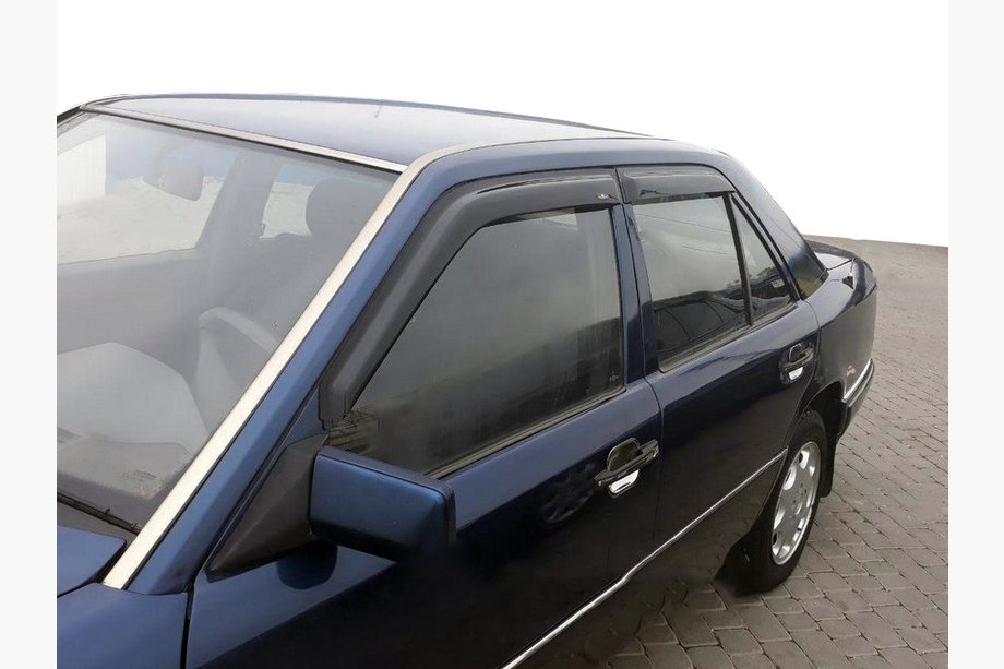 Mercedes E-klase W124 1984–1997 Logu deflektori SD (4 gab., Heko) Foto 1