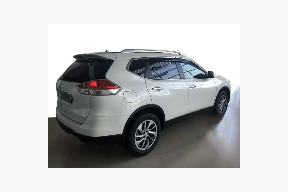 Nissan X-trail T32/Rogue 2014–2021 Logu vēja deflektori ar hroma līsti (4 gab., AVTM) Image